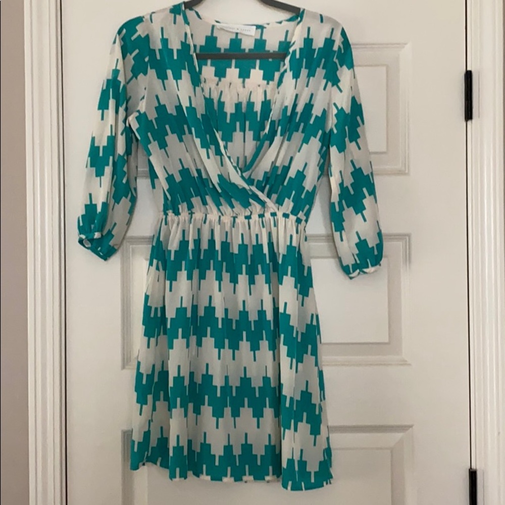 Teal dress